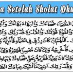 doa setelah salat duha