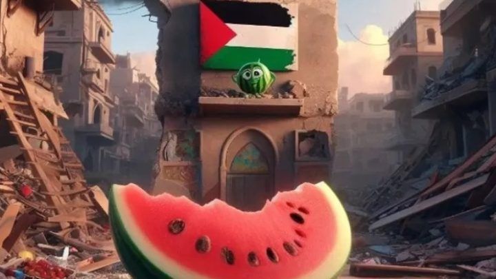 Arti Simbol Semangka Palestina
