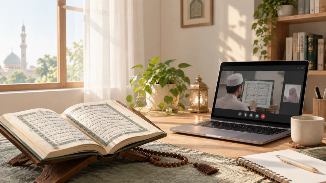 5 Kelas Ngaji Online Untuk Perbaiki Bacaan Al-Qur’an dengan Cepat